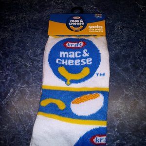 Kraft Mac and cheese socks